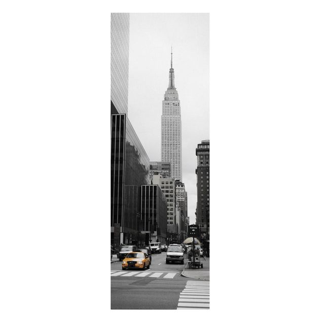 Leinwandbilder schwarz-weiß Empire State Building