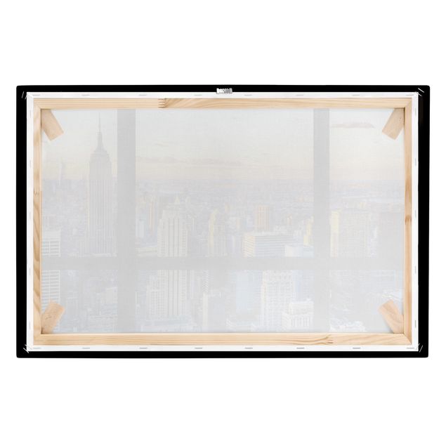 Wandbilder Architektur & Skyline Fensterausblick - Sonnenaufgang New York