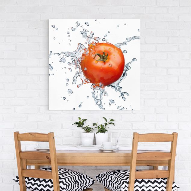 Wandbilder Floral Frische Tomate