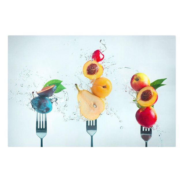 Leinwandbilder Obst Fruchtsalat