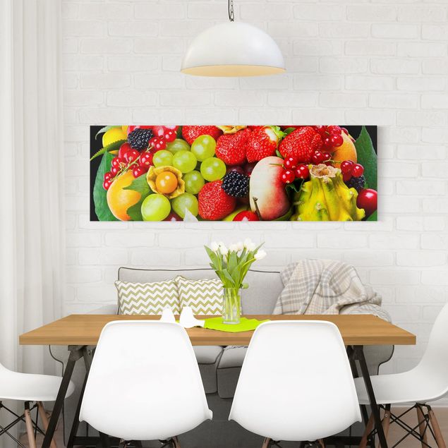 Wandbilder Früchte Fruit Basket