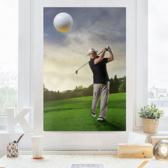 Wandbilder Golf Golfclub Paradies