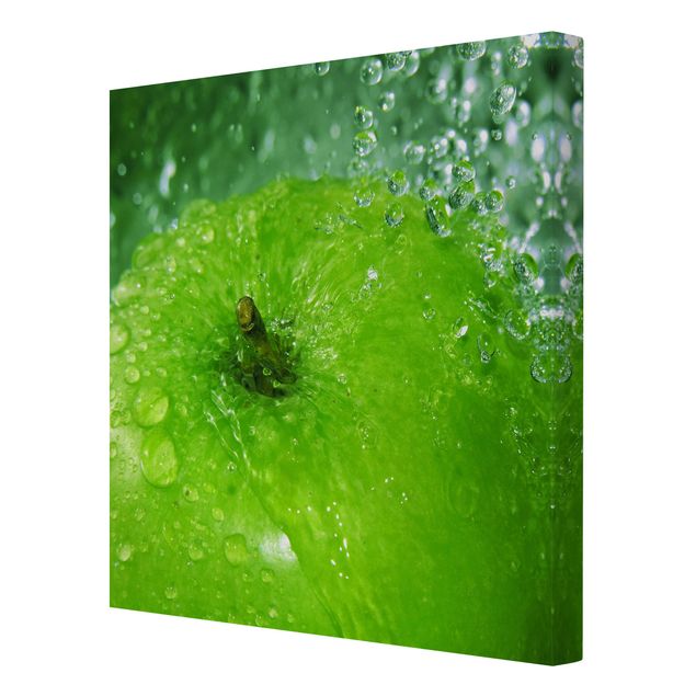 Wandbilder Grün Green Apple