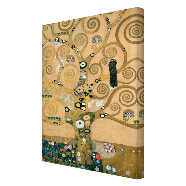Leinwand Kunst Gustav Klimt - Der Lebensbaum