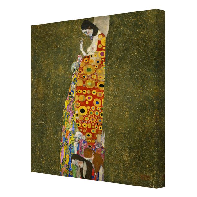 Wandbilder Kunstdrucke Gustav Klimt - Die Hoffnung II