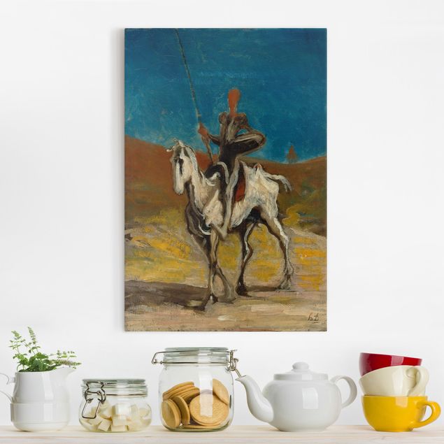 Küchen Deko Honoré Daumier - Don Quixote