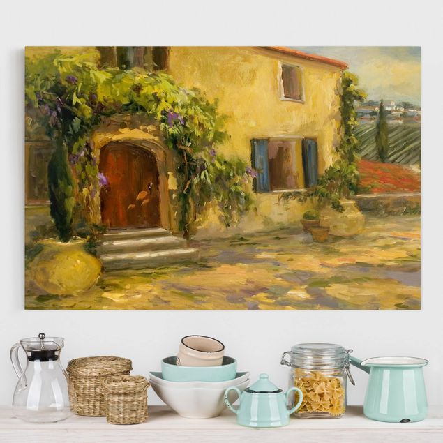 Küche Dekoration Italienische Landschaft - Toskana