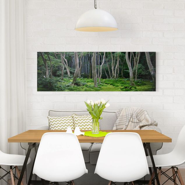 Wandbilder Landschaften Japanischer Wald