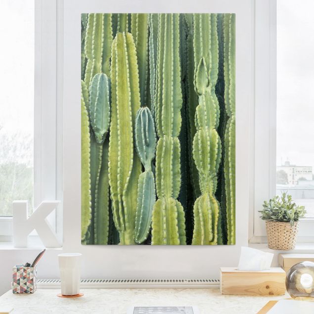 Wanddeko Küche Kaktus Wand