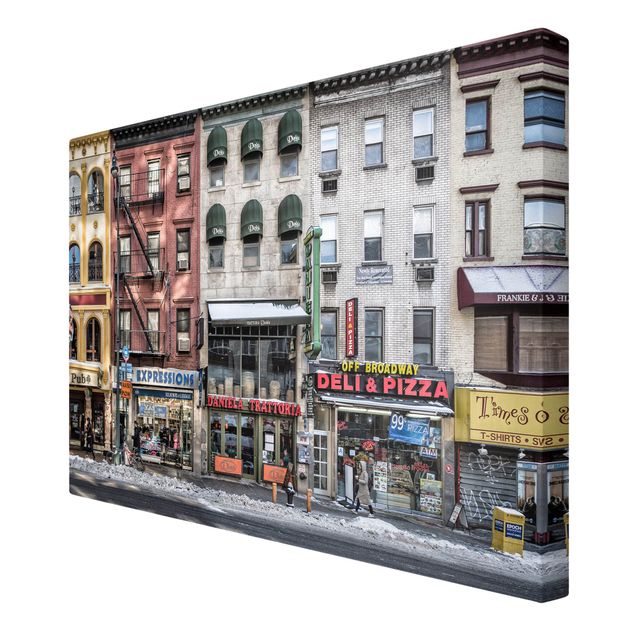Wandbilder Modern Kalter Tag in NY