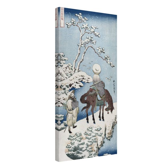 Wandbilder Landschaften Katsushika Hokusai - Der chinesische Dichter