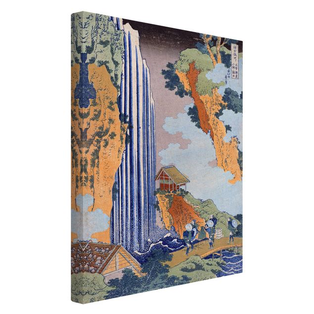 Wandbilder Landschaften Katsushika Hokusai - Ono Wasserfall