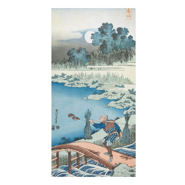 Leinwand Natur Katsushika Hokusai - Reisträger