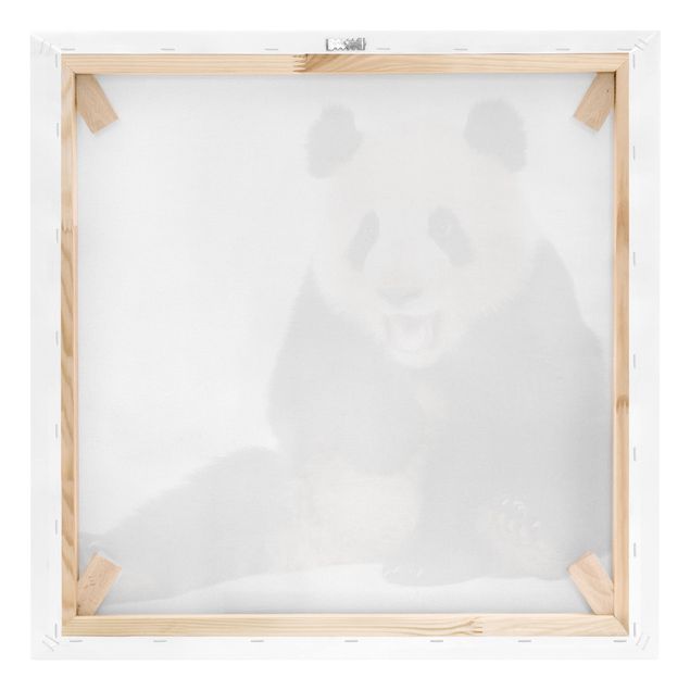 Leinwandbilder kaufen Lachender Panda