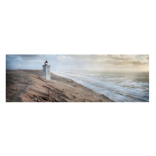 Leinwand Natur Leuchtturm in Dänemark