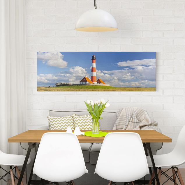 Wandbilder Landschaften Leuchtturm in Schleswig-Holstein