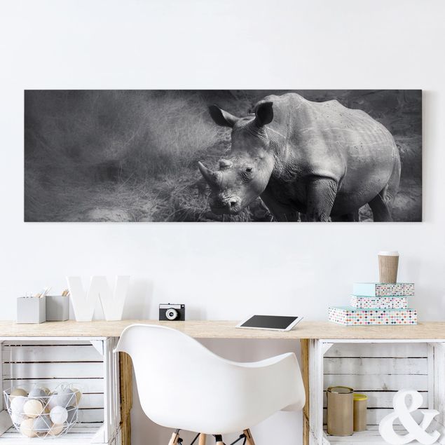 Küche Dekoration Lonesome Rhinoceros