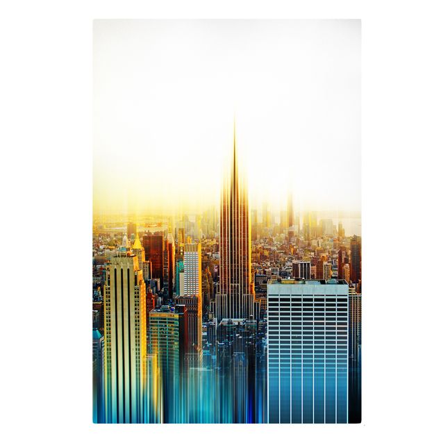 Leinwandbilder abstrakt Manhattan Abstrakt