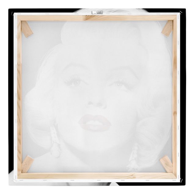 Leinwandbilder kaufen Marilyn mit Ohrschmuck