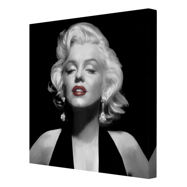 schöne Bilder Marilyn mit roten Lippen