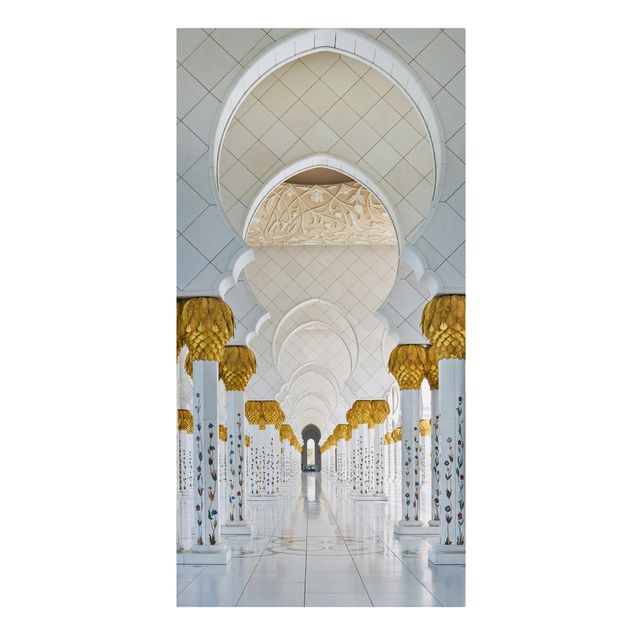 schöne Bilder Moschee in Abu Dhabi