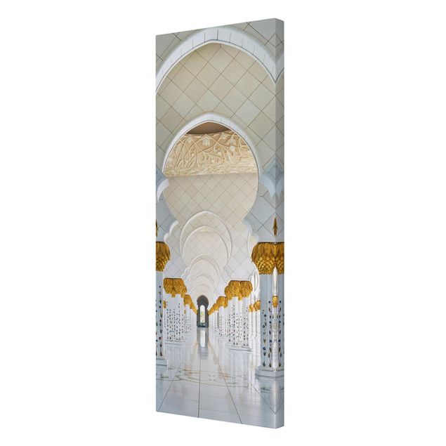 Leinwandbilder Moschee in Abu Dhabi
