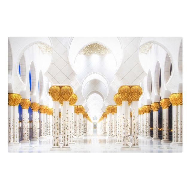 schöne Bilder Moschee in Gold