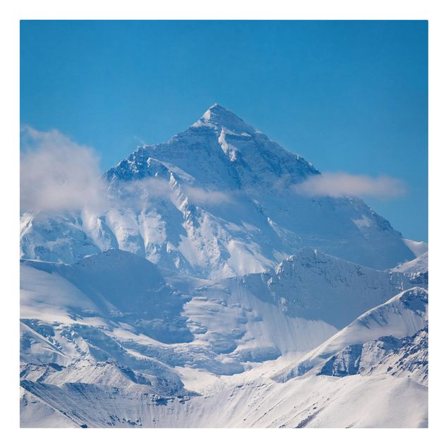 Natur Leinwand Mount Everest