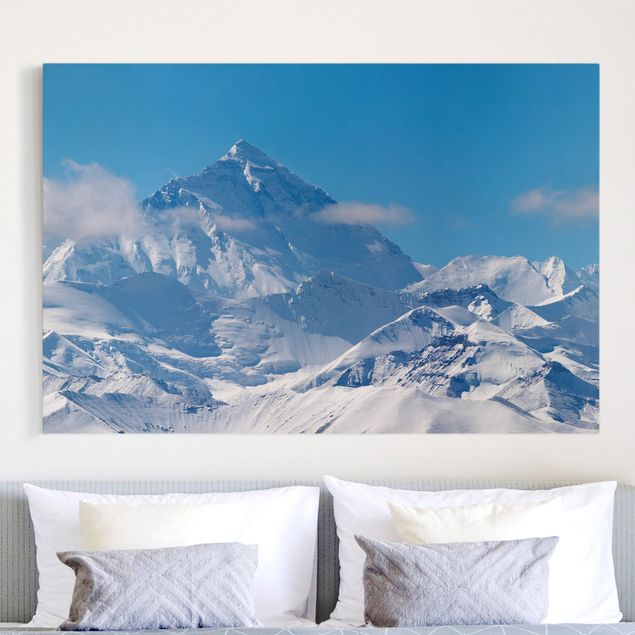 Wanddeko Küche Mount Everest