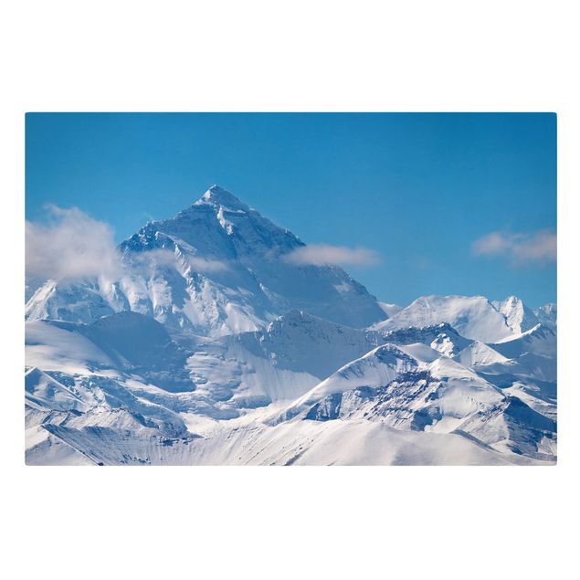 Natur Leinwand Mount Everest