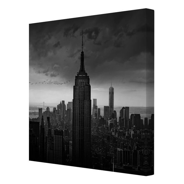 Skyline Leinwandbild New York Rockefeller View