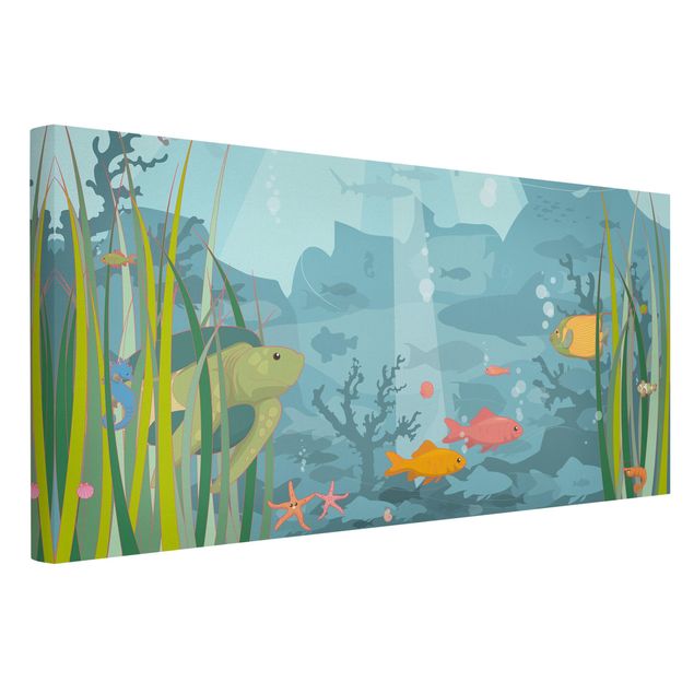 Wandbilder Tiere Meereslandschaft