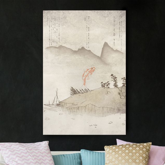 Wandbilder Berge Japanische Stille