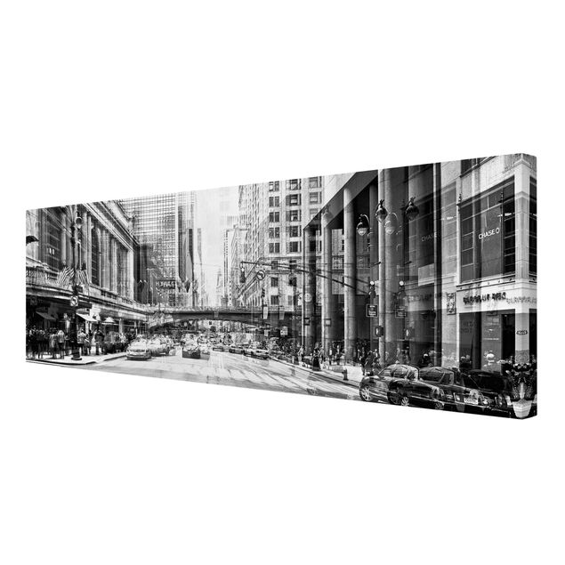 Wandbilder Architektur & Skyline NYC Urban schwarz-weiß