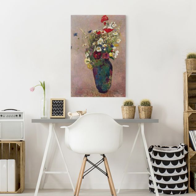 Wanddeko Küche Odilon Redon - Blumenvase mit Mohn