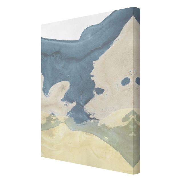 Wandbilder Blau Ozean und Wüste II