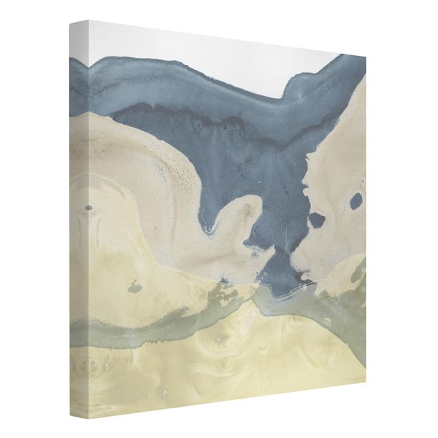 Wandbilder Abstrakt Ozean und Wüste II