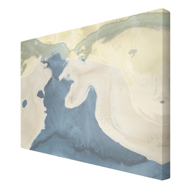 Wandbilder Blau Ozean und Wüste II