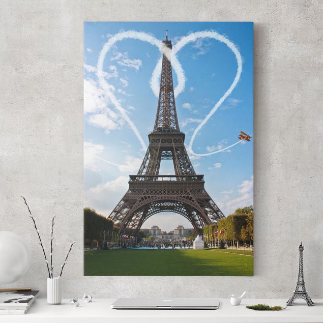 Wanddeko Küche Paris - City of Love
