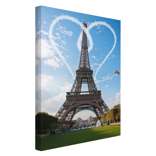 Skyline Leinwandbild Paris - City of Love