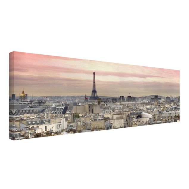 Skyline Leinwandbild Paris hautnah