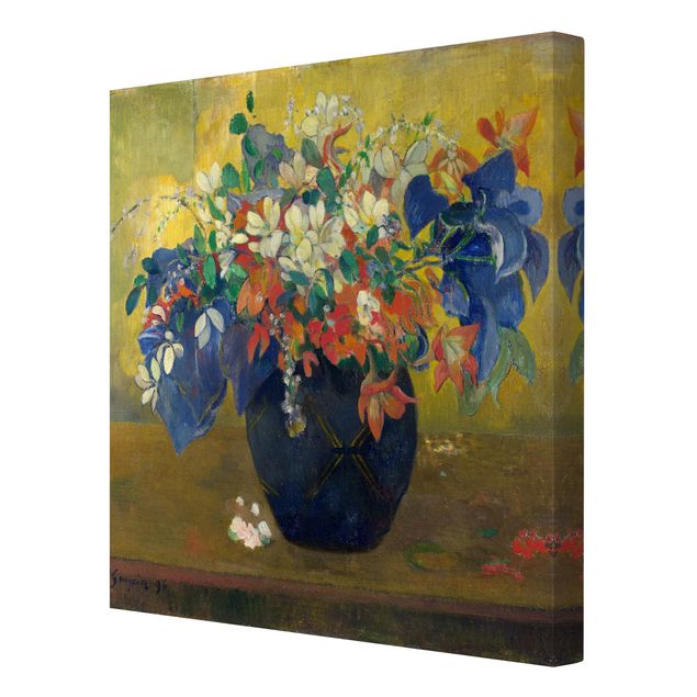 Wandbilder Blumen Paul Gauguin - Vase mit Blumen