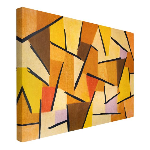 Leinwandbilder Muster Paul Klee - Harmonisierter Kampf