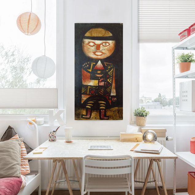 Kunstdruck Leinwand Paul Klee - Schauspieler