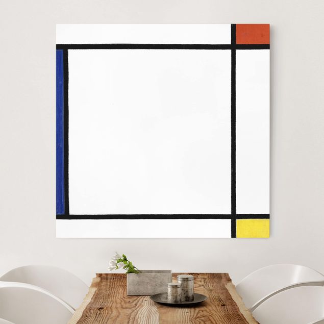 Küche Dekoration Piet Mondrian - Komposition III