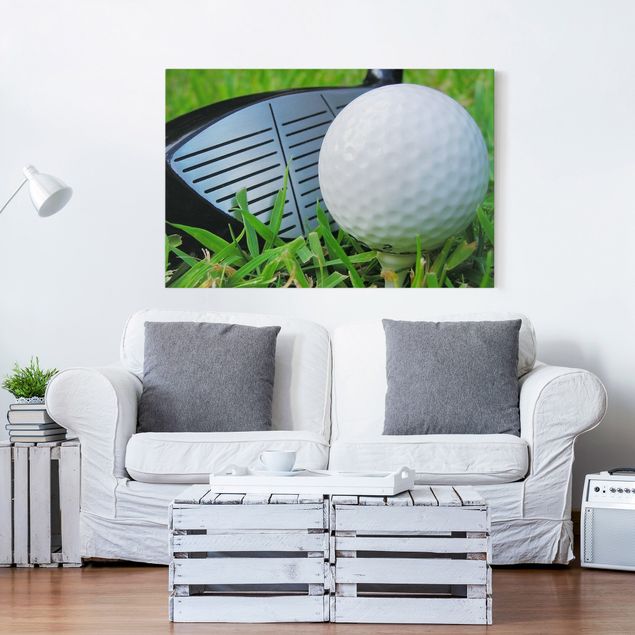 Wandbilder Sport Playing Golf