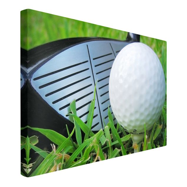 Wandbilder Modern Playing Golf