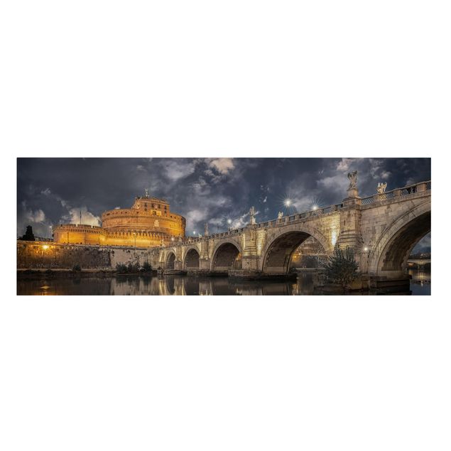 Wandbilder Architektur & Skyline Ponte Sant'Angelo in Rom