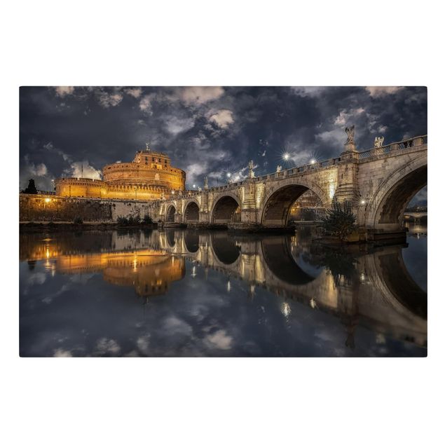 Wandbilder Architektur & Skyline Ponte Sant'Angelo in Rom
