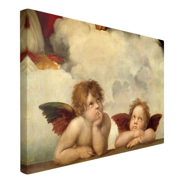 Kunstdruck Leinwand Raffael - Zwei Engel